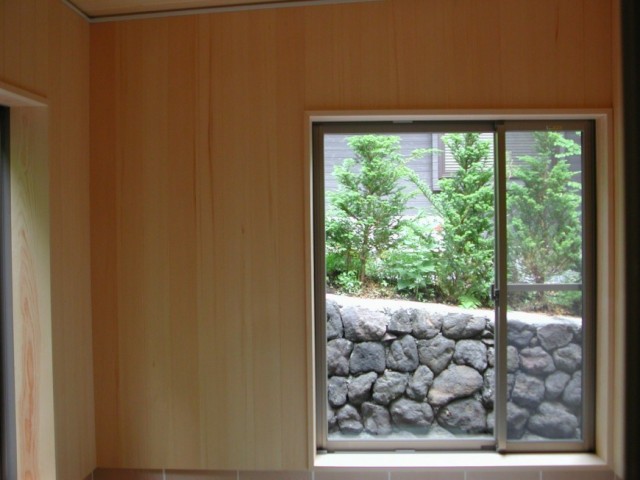 別荘　窓